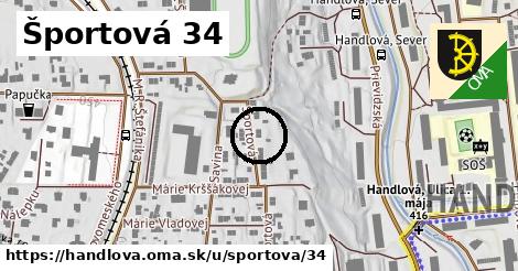 Športová 34, Handlová