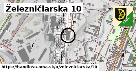 Železničiarska 10, Handlová