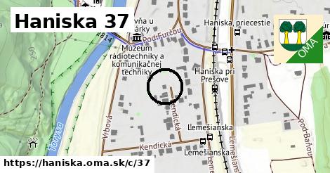 Haniska <span class="supisne">37</span>