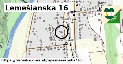 Lemešianska 16, Haniska