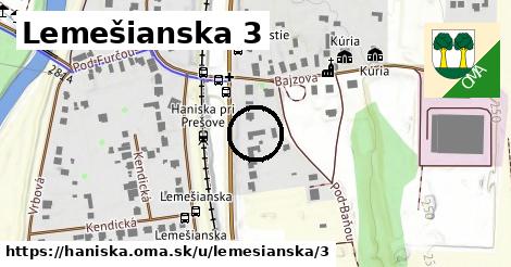 Lemešianska 3, Haniska