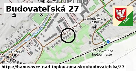 Budovateľská 27, Hanušovce nad Topľou