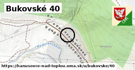 Bukovské 40, Hanušovce nad Topľou