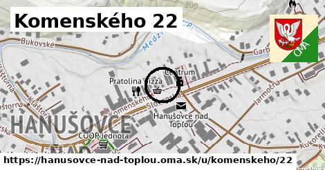 Komenského 22, Hanušovce nad Topľou