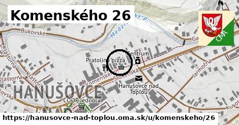 Komenského 26, Hanušovce nad Topľou