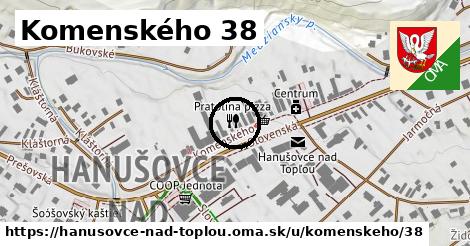 Komenského 38, Hanušovce nad Topľou