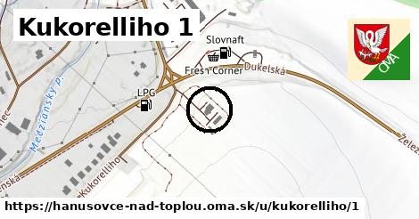 Kukorelliho 1, Hanušovce nad Topľou