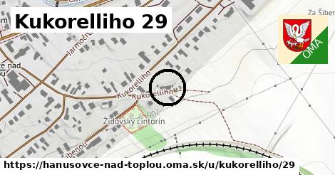 Kukorelliho 29, Hanušovce nad Topľou