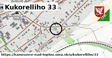 Kukorelliho 33, Hanušovce nad Topľou