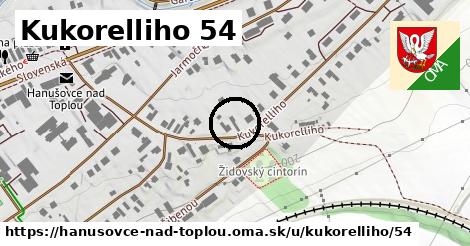 Kukorelliho 54, Hanušovce nad Topľou