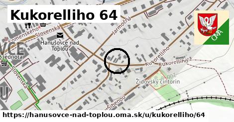 Kukorelliho 64, Hanušovce nad Topľou