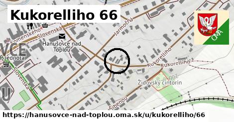 Kukorelliho 66, Hanušovce nad Topľou