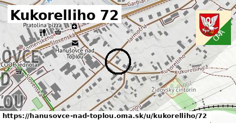 Kukorelliho 72, Hanušovce nad Topľou