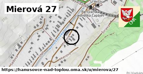 Mierová 27, Hanušovce nad Topľou