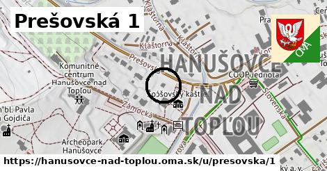 Prešovská 1, Hanušovce nad Topľou