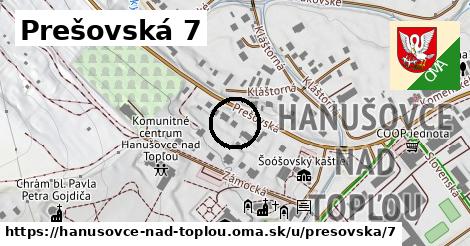 Prešovská 7, Hanušovce nad Topľou