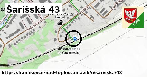 Šarišská 43, Hanušovce nad Topľou