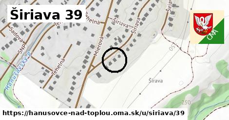 Širiava 39, Hanušovce nad Topľou