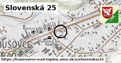 Slovenská 25, Hanušovce nad Topľou