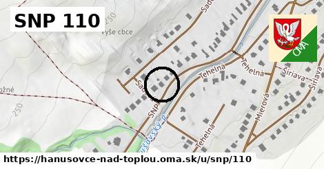 SNP 110, Hanušovce nad Topľou