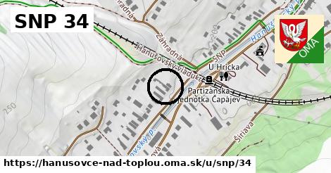 SNP 34, Hanušovce nad Topľou