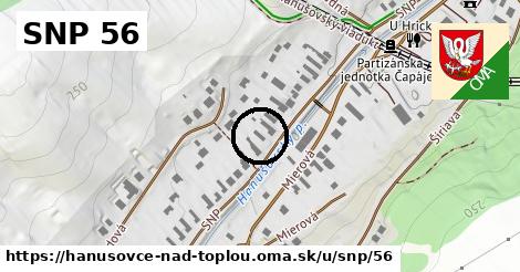 SNP 56, Hanušovce nad Topľou
