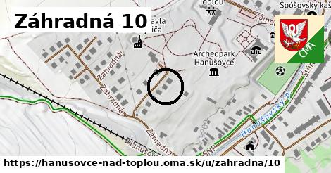 Záhradná 10, Hanušovce nad Topľou