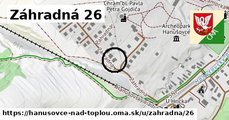 Záhradná 26, Hanušovce nad Topľou