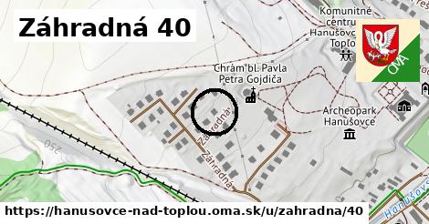 Záhradná 40, Hanušovce nad Topľou