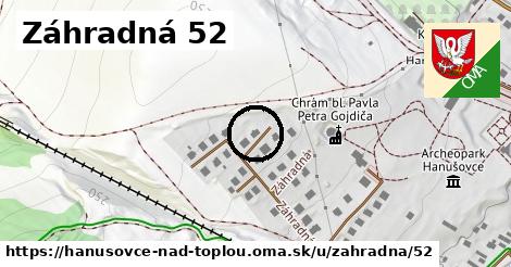 Záhradná 52, Hanušovce nad Topľou