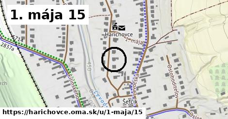 1. mája 15, Harichovce