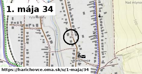 1. mája 34, Harichovce