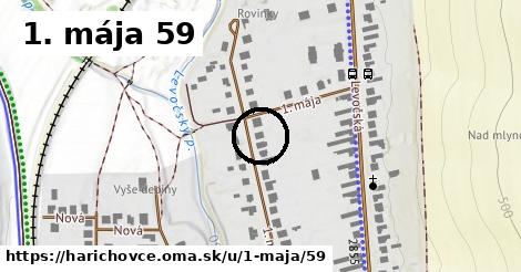 1. mája 59, Harichovce