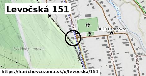 Levočská 151, Harichovce