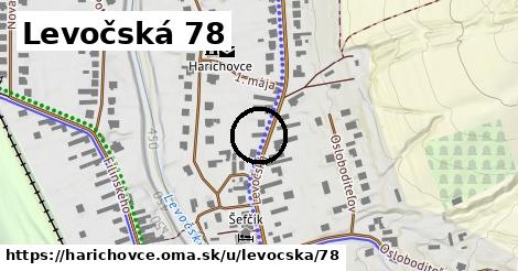 Levočská 78, Harichovce