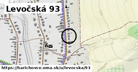 Levočská 93, Harichovce