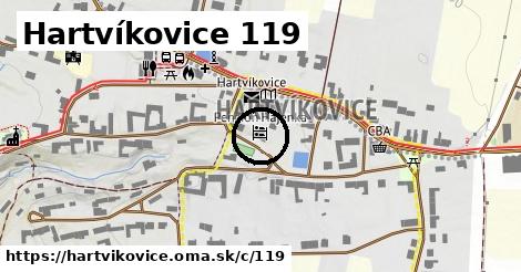 Hartvíkovice <span class="supisne">119</span>