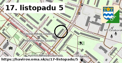 17. listopadu 5, Havířov