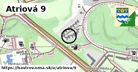 Atriová 9, Havířov