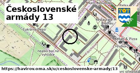 Československé armády 13, Havířov