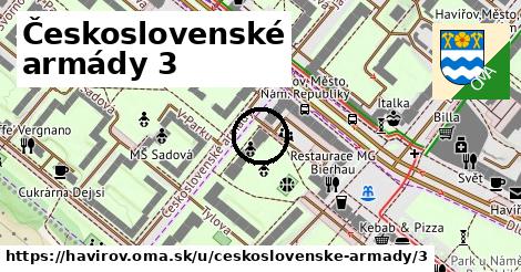 Československé armády 3, Havířov