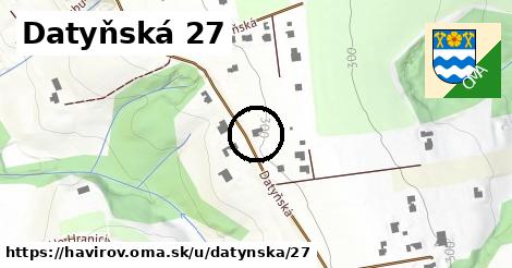 Datyňská 27, Havířov