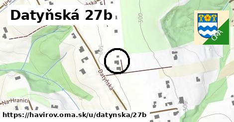 Datyňská 27b, Havířov