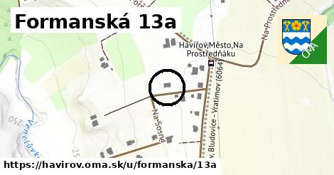 Formanská 13a, Havířov