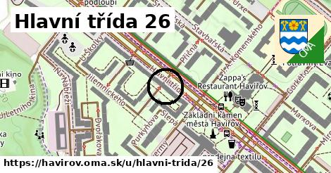 Hlavní třída 26, Havířov