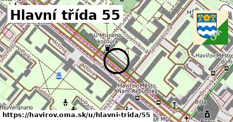 Hlavní třída 55, Havířov