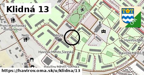 Klidná 13, Havířov