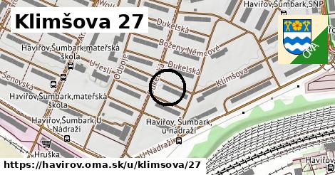 Klimšova 27, Havířov