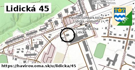 Lidická 45, Havířov