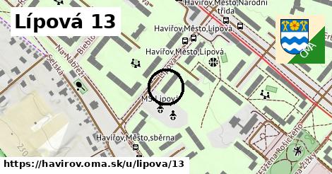 Lípová 13, Havířov